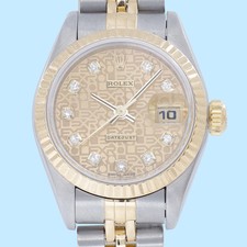 69173 Two Tone 18k Gold Diamonds Automatic 26mm