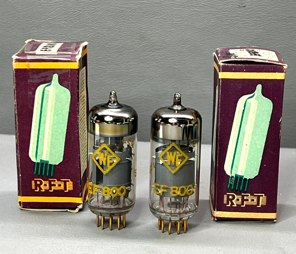 Tube à Vide EF860 RFT Telefunken NOS (New Old Stock) - Lampe/Valve Neuf Dans Boîte (NIB)