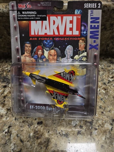 MARVEL X-MEN EF-2000 EUROFIGHTER AIR FORCE COLLECTION 2003 Plane New Vtg