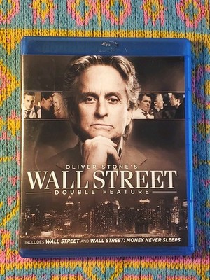 Wall Street Double Feature (Blu-Ray 1987/2010) Oliver Stone OOP 20th Century Fox