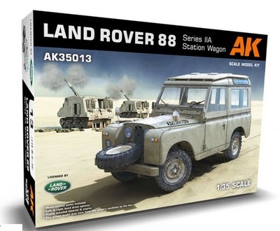 AK Interactive AK35013 - 1:35 Land Rover 88 Series IIA -Station W. - Neu