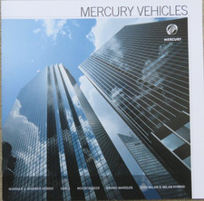 2009 Mercury Milan Mariner Sable Mountaineer Grand Marquis USA Brochure Brochure