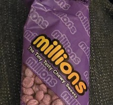 Millions Black Currant Chewy Candy 55 Grams P...