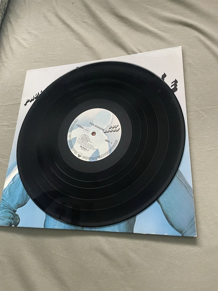 Paul Rodgers – Cut Loose VG++ Original Atlantic 80121-1 Record 1983  - Image 4 of 4