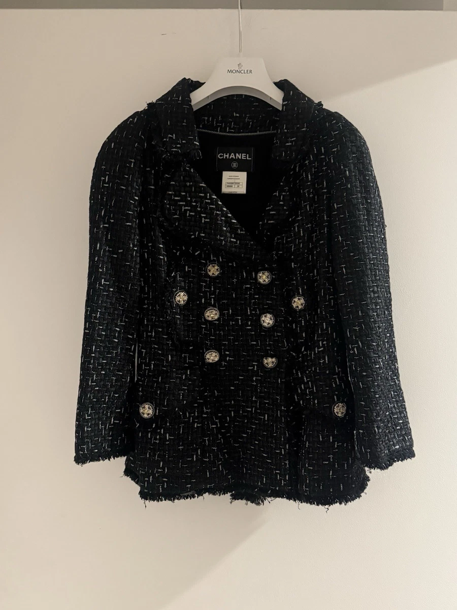 CHANEL BOUTIQUE ダブルブレストジャケット 黒 CHANEL Black Blazers for Women for sale | eBay