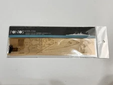 NEW Pontos Model 35020WD1 - 1/350 HMS Hood Wooden Deck Set for Trumpeter Kit USA