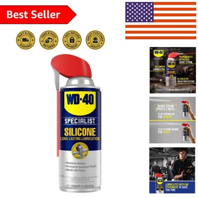 Professional-Grade 11 oz Silicone Spray Lubricant - Quick-Dry & Water-Resistant