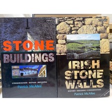 Irish Stone Walls & Stone Buildings by Pat McAfee HB