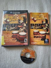 Donkey Konga Nintendo GameCube 2004 Disc, Case, Manual