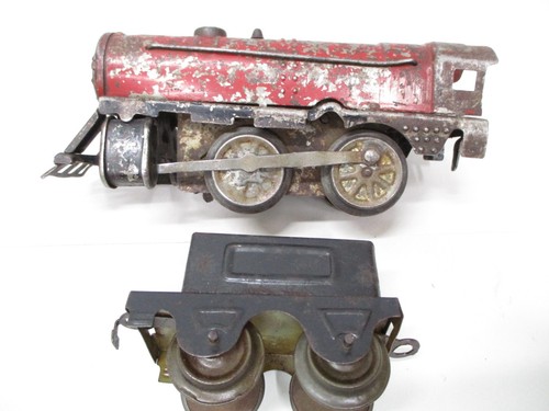 Joy Line Girard Train 103 Loco Wind Up, 351 Tender to Restore O gauge X6845 - Picture 3 of 7
