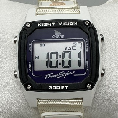 Freestyle Shark Mens Watch 37mm Night Vision Leash FS101064 New