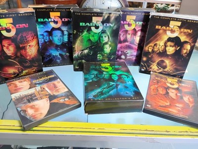 Babylon 5 DVD Collection With The Complete Series And Additional Movie Tapes
