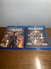 The Raid: Redemption  The Raid 2 Blu-ray 2 Movie Set Like New
