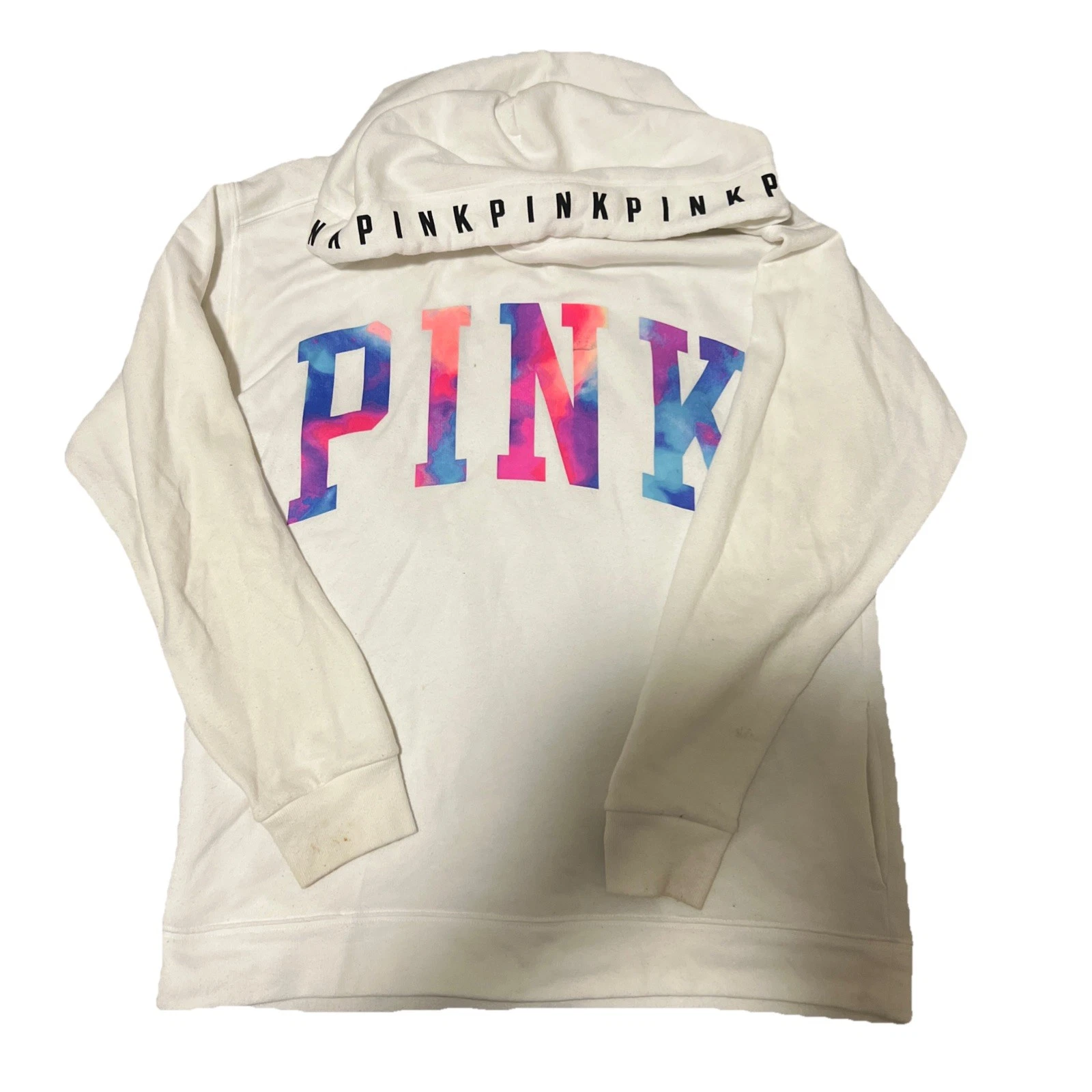 UNDERCOVER Felpa con cappuccio donna rosa Victorias Secret taglia XS