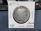 1899-S Barber Silver Half Dollar