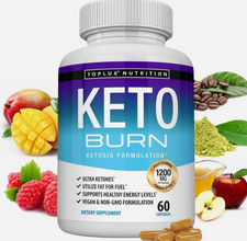 Toplux Nutrition Keto Burn 1200mg 60 Capsules