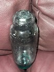 Antique Japanese Glass Fishing Float Rolling Pin Set of 8 Aqua -Gree Decor — photo 8