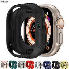 For iWatch Series 10/9/8/7/Ultra 2/1 Shockproof Slim TPU Bumper Case Cover