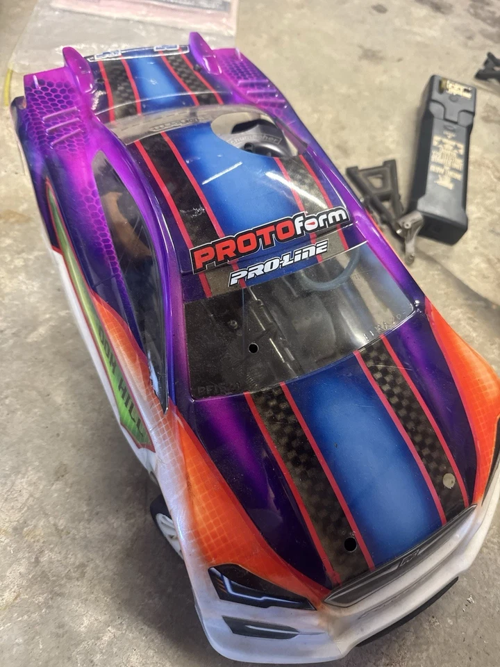 Schumacher Fusion 28 Turbo Nitro Rc Car 3 Speed Box Manual 1/10 On Road - Image 3 of 4