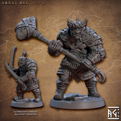 Artisan Guild 28mm Nomad Orr'ugs
