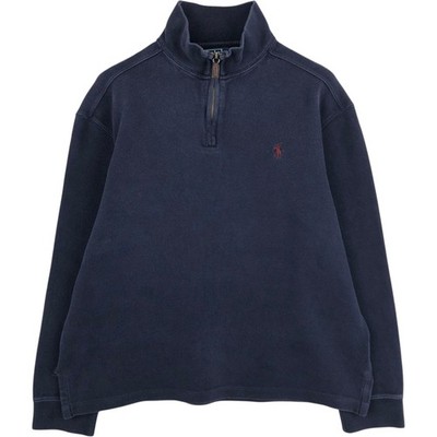 Used Ralph Lauren POLO by Ralph Lauren half-zip sweatshirt men's size L (app...