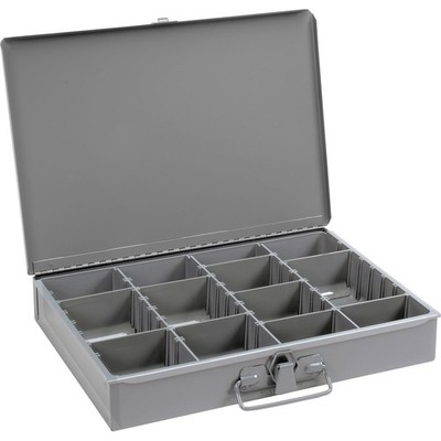 Durham Steel Scoop Compartment Box Adjustable Compartment 13-3/8 x 9-1/4 x 2 Lot
