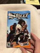 PlayStation 2 PS2 Manual Only NFL Street