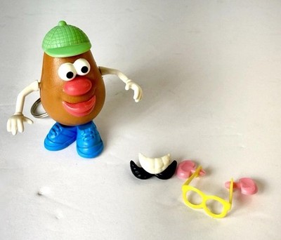 Vtg 1997 Basic Fun/Hasbro - Mr. Potato Head Keychain