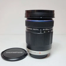 Olympus M.Zuiko Digital 40-150mm F/4-5.6 ED MSC Zoom Lens | Both Lens Caps OEM