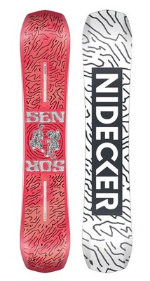 2026 Nidecker Sensor 156 cm Freestyle Men's Snowboard