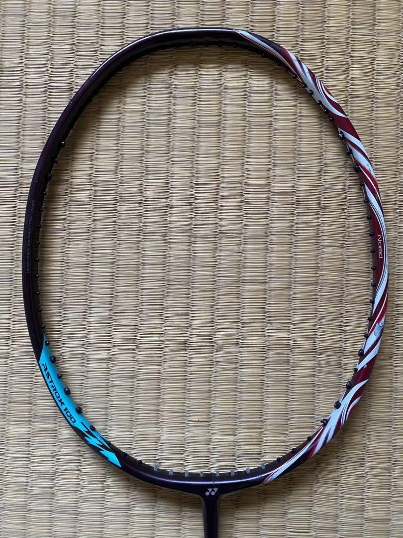 Yonex Astrox 100ZZ Badminton Racquet 4U6 Used, Repair Needed