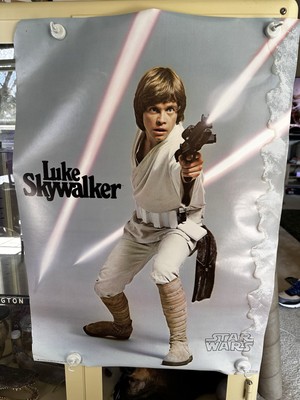 STAR WARS Luke Skywalker FACTORS 1977 Poster Vintage Original