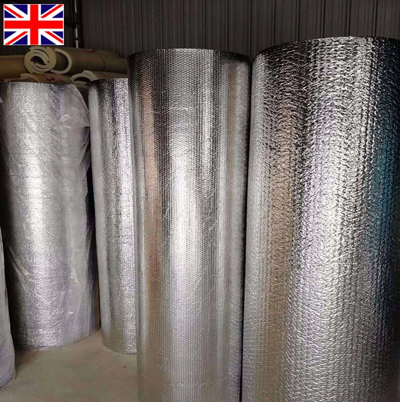 LIFELOOK Thick Double Bubble Aluminium Foil, 10M-50M Commercial Insulation Roll