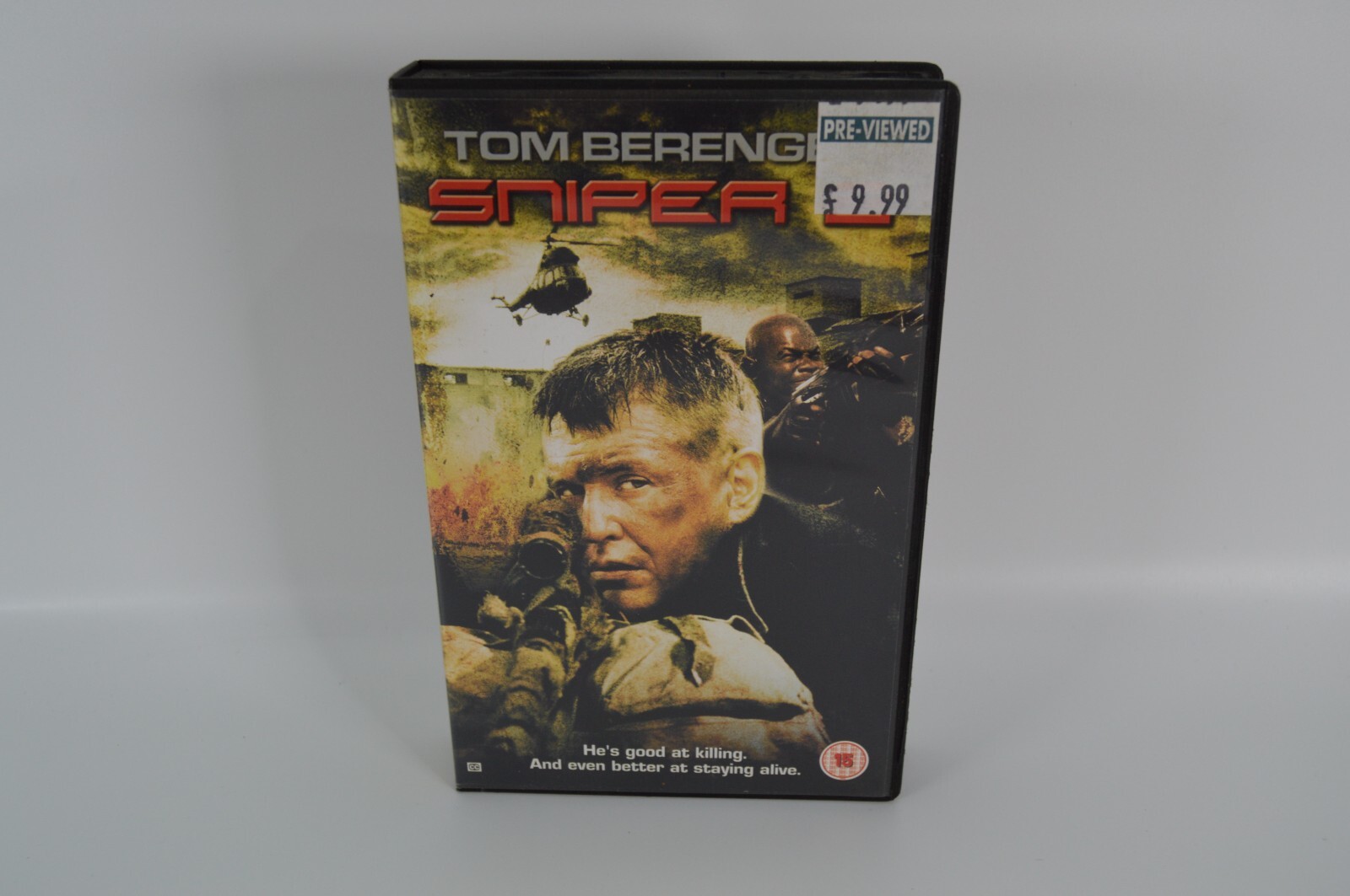 Sniper 2 Big Box VHS Ex-Rental Video Cassette Tape PAL 2002 Tom Berenger