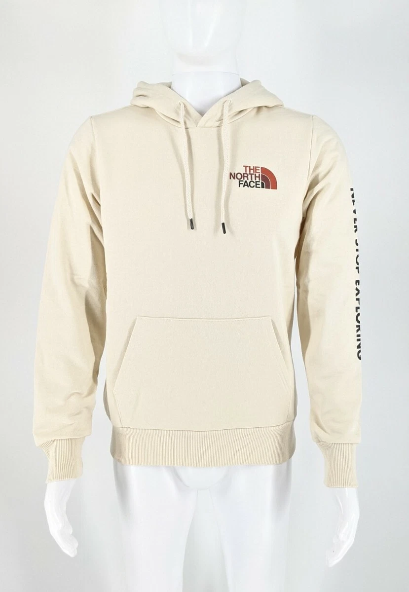 The North Face Half Logo Play Pullover Hoodie Menu0026#039;s Vintage White  Color NWT | eBay