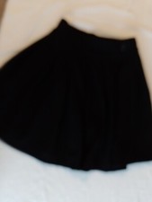 Ladies Pretty Little Thing Size 10 Pleated Black 25456