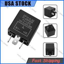3 Pin Adjustable LED Flasher Relay Fix FOR Turn Signal Blinker CF14 CF-14 EP35