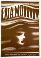 Listing image for Movie Poster Fata Morgana 1982 Graphic Design 80s Cinema Art