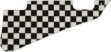 WD Custom Pickguard For Gibson Les Paul Deluxe CK01 Checkerboard Graphic