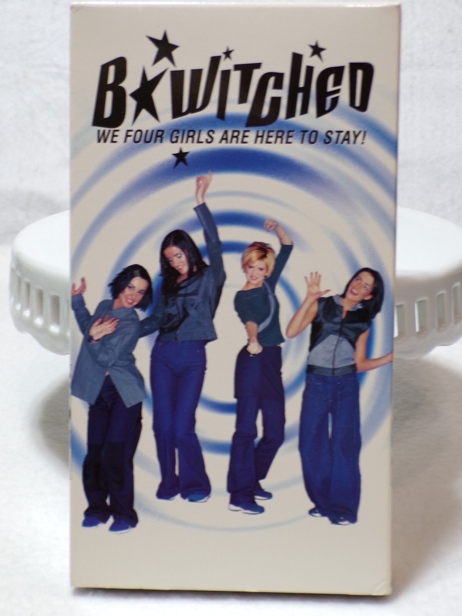 A Vintage VHS Movie/Tape, B*witched We Four Girls Are Here to Stay