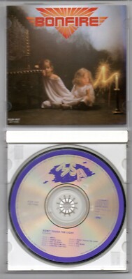 BONFIRE: DON'T TOUCH THE LIGHT CD JAPAN EARLY PRESS HARD ROCK CACUMEN