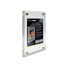 Ultra PRO UV Gesch&uuml;tzt 1.3cm Lucite Stein Screwdown Kartenhalter.