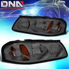 For 2000-2005 Chevy Impala Ls Ss Smoked Housing Amber Corner Signal Headlights For 2000-2005 Chevy Impala Ls Ss Smoked Housing Amber Corner Signal Headlights