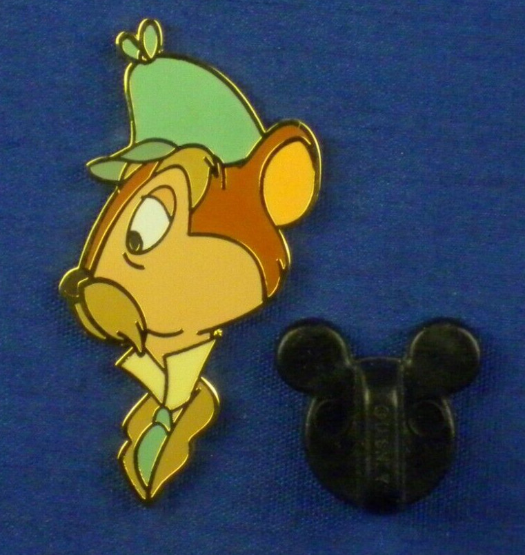 Stalwart Rat Head LE from Adventures of Ichabod & Mr. Toad Set Pin # 24335