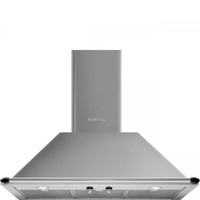 Smeg KTR90XE Dunstabzugshaube, Edelstahl, 90 Cm