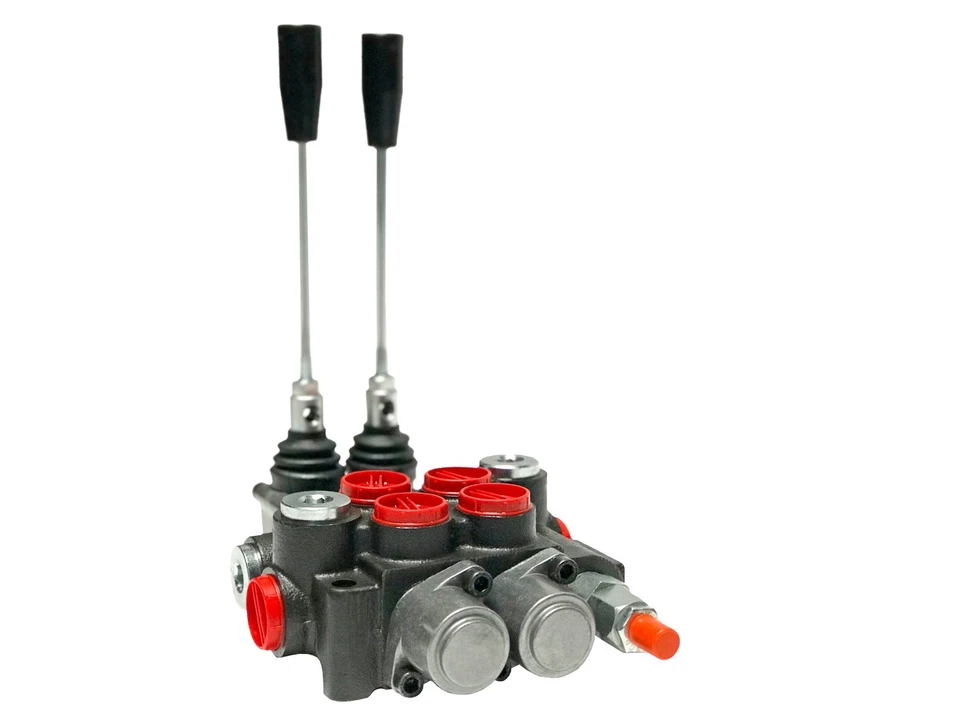 2 Spool Hydraulic Direction Control Valve Open Center 13 GPM 3600 PSI NEW!     - Image 3 of 4