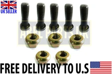 JCB PARTS - WHEEL NUT & STUDS SET OF 5 PCS EACH (PART NO. 826/00923 & 106/40001)