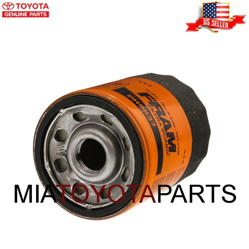 6 Pack Fram Oil Filter PH9837 Extra Guard Buick Cadillac GMC Hummer Isuzu - Изображение 2 из 4