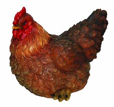 Vivid Arts - Real Life Laying Hen Home or Garden Decoration (XRL-LAYH-D)