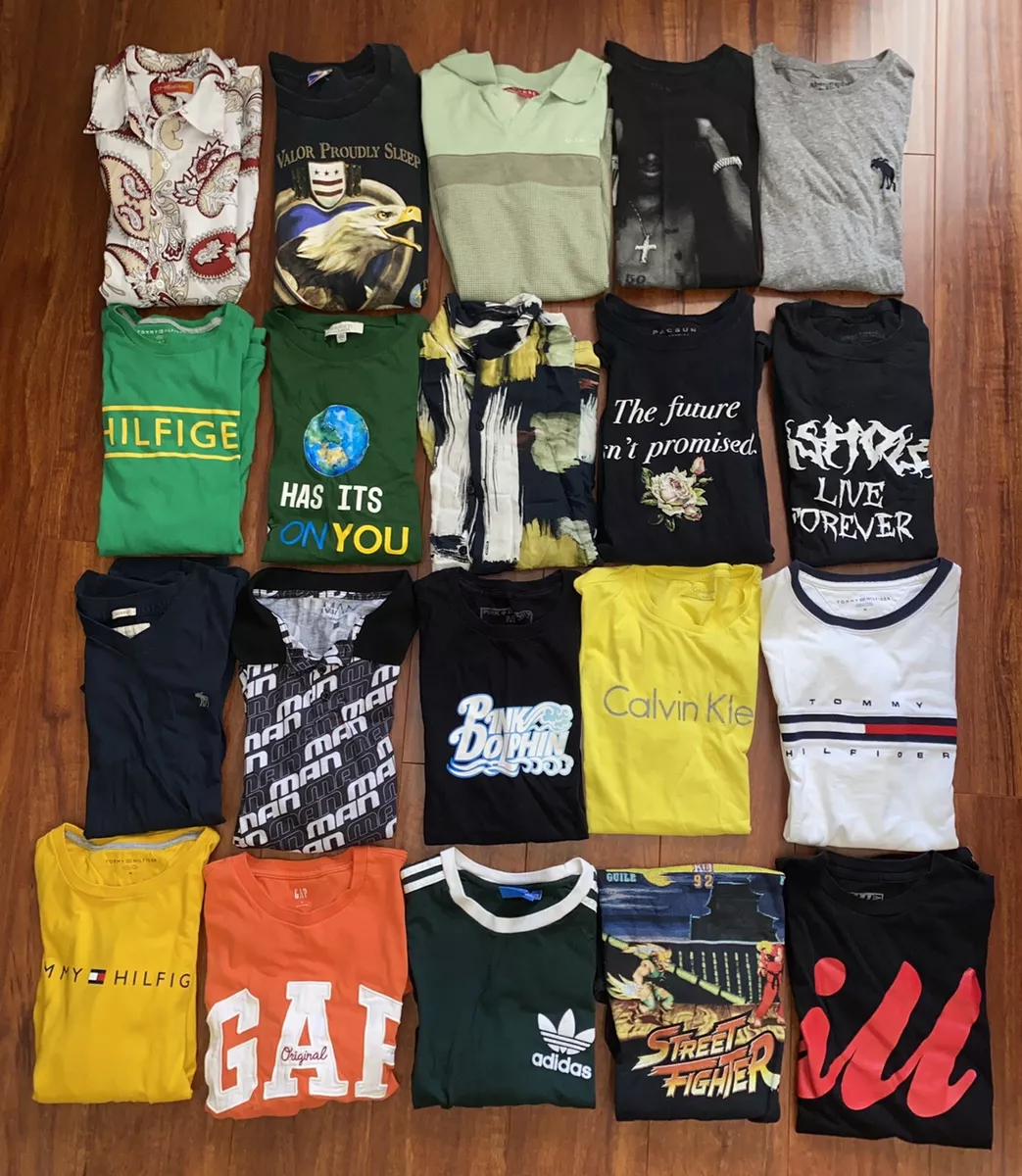 Thrifted Streetwear Tees Pack Of 4 Randomly Selected T